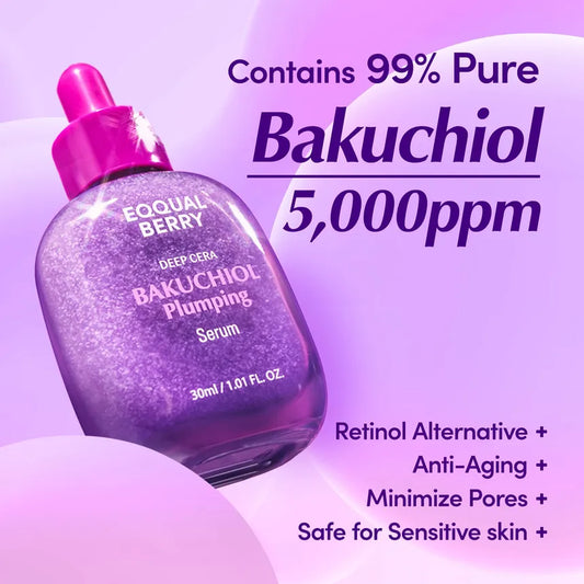 EQQUALBERRY - Sérum Facial Bakuchiol Plumping Serum