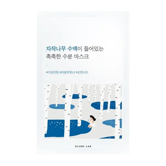ROUND LAB - Birch Juice Moisturizing Mask Mascarilla Hidratante de Jugo de Abedul