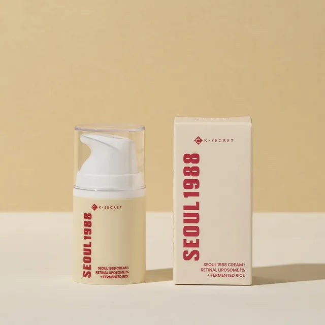 KSECRET - Crema Facial SEOUL 1988 Cream : Liposoma de Retinal 1% + Arroz fermentado