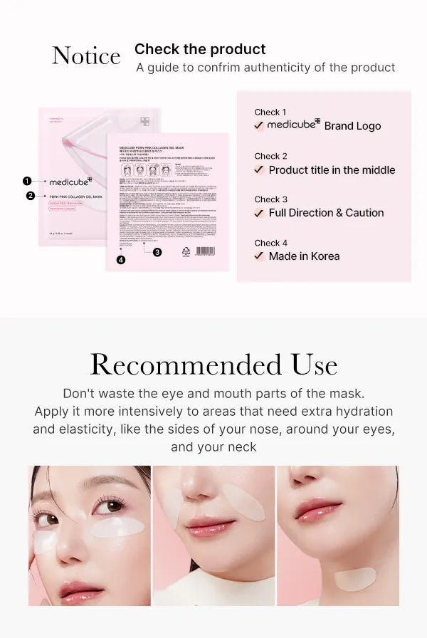 medicube-PDRN Pink Collagen Gel Mask