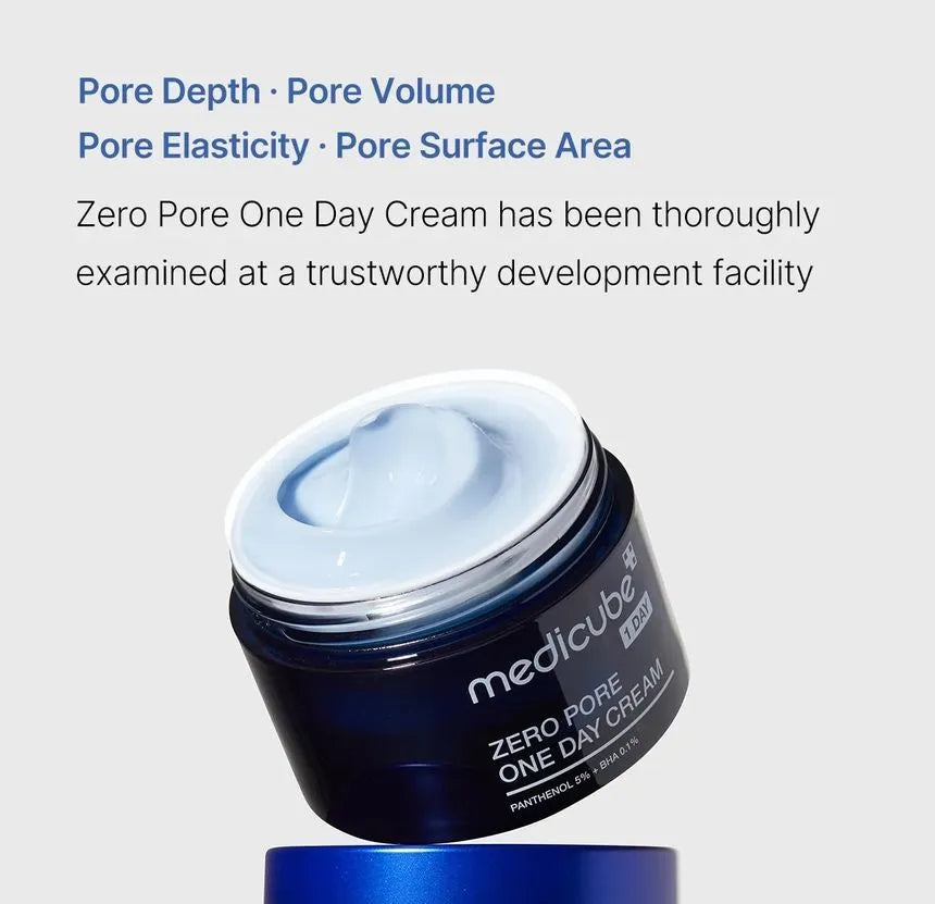 medicube - Crema para Poros Zero Pore One Day Cream