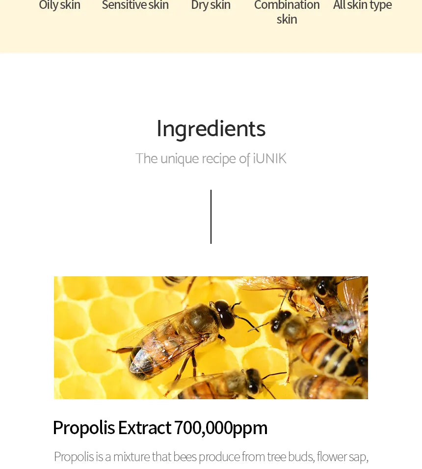 iUNIK - PROPOLIS VITAMIN SYNERGY SERUM