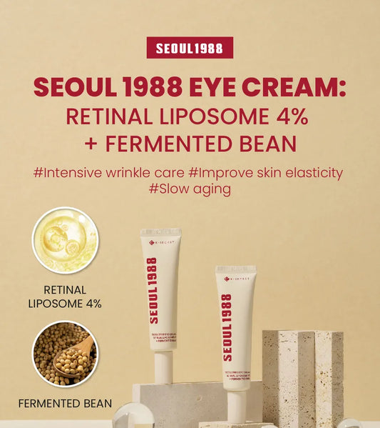 KSECRET - SEOUL 1988 Eye Cream : Retinal Liposome 4% + Fermented Bean