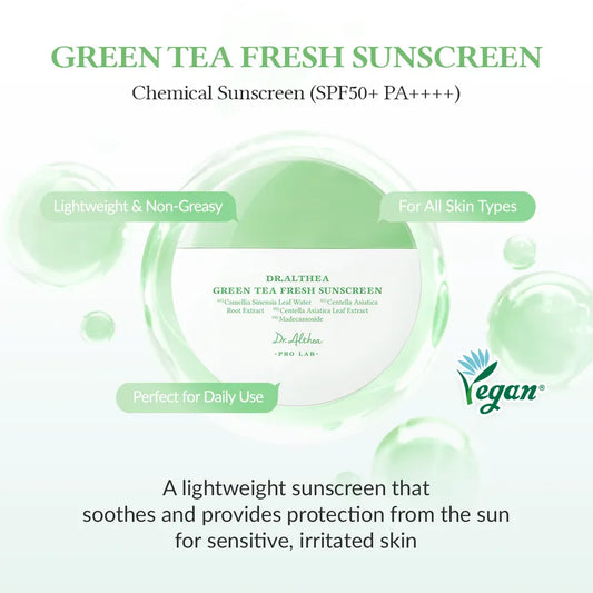 Dr. Althea - Protector Solar Green Tea Fresh Sunscreen