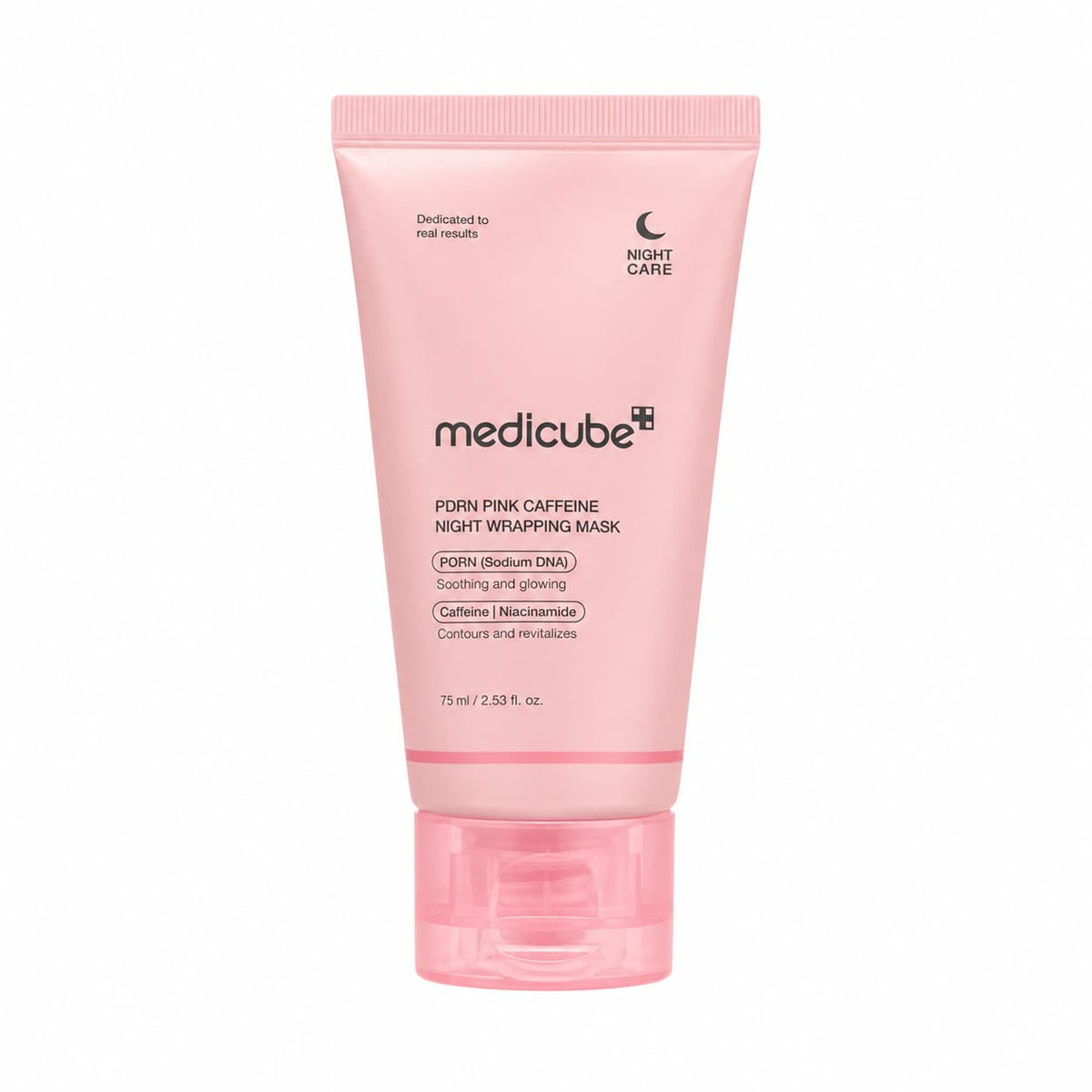 Medicube – PDRN Pink Caffeine Night Wrapping Mask, 75ml