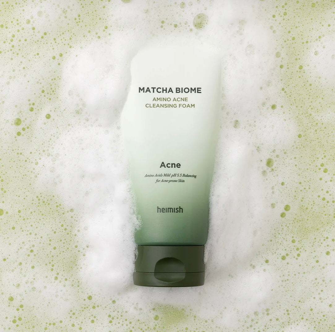Matcha Biome Amino Acné Cleansing Foam