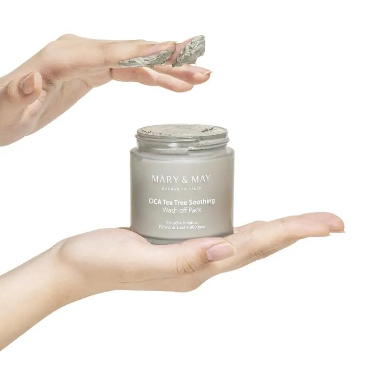 CICA Tea Tree Soothing Wash off Pack - Clay Mask