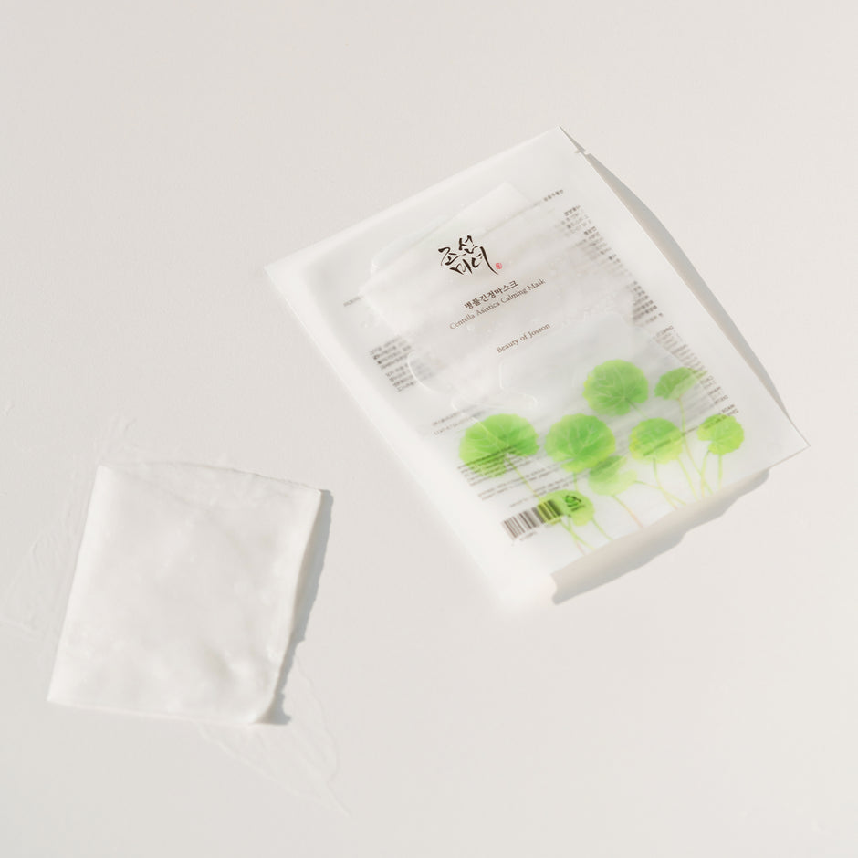 Centella Asiatica Calming Mask - Soothing Mask in Tencel Sheet