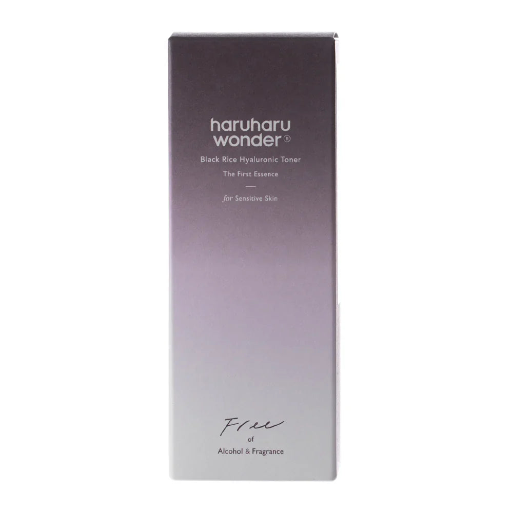 Black rice hyaluronic toner for sensitive skin