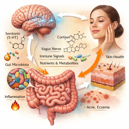 La conexión piel–cerebro–intestino desde la filosofía coreana: ciencia, equilibrio y cuidado integral