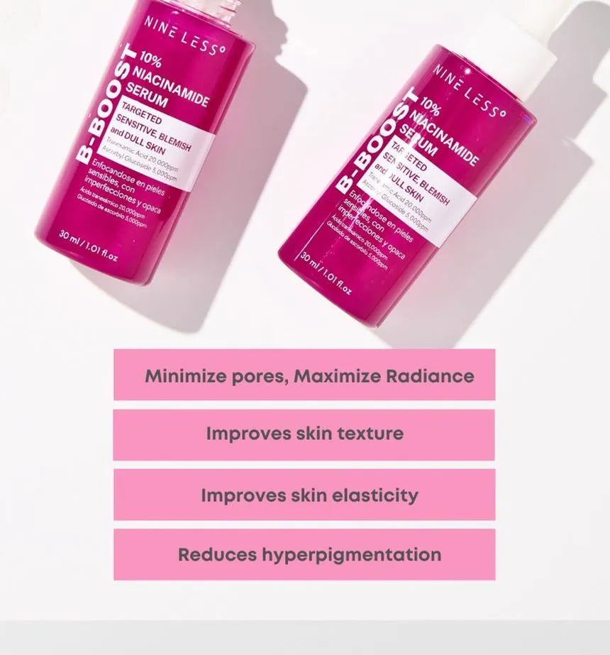 NINELESS -B-Boost 10% Niacinamide Serum