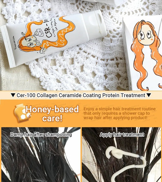 Elizavecca - Tratamiento de Colágeno Milky Piggy CER-100 Collagen Ceramide Coating Protein Treatment