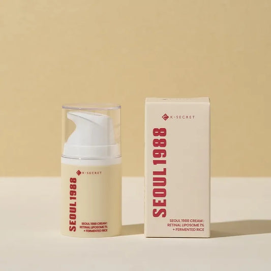 KSECRET - Crema Facial SEOUL 1988 Cream : Liposoma de Retinal 1% + Arroz fermentado