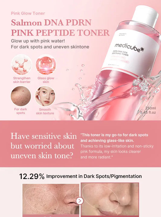 medicube - PDRN Pink Cica Soothing Toner