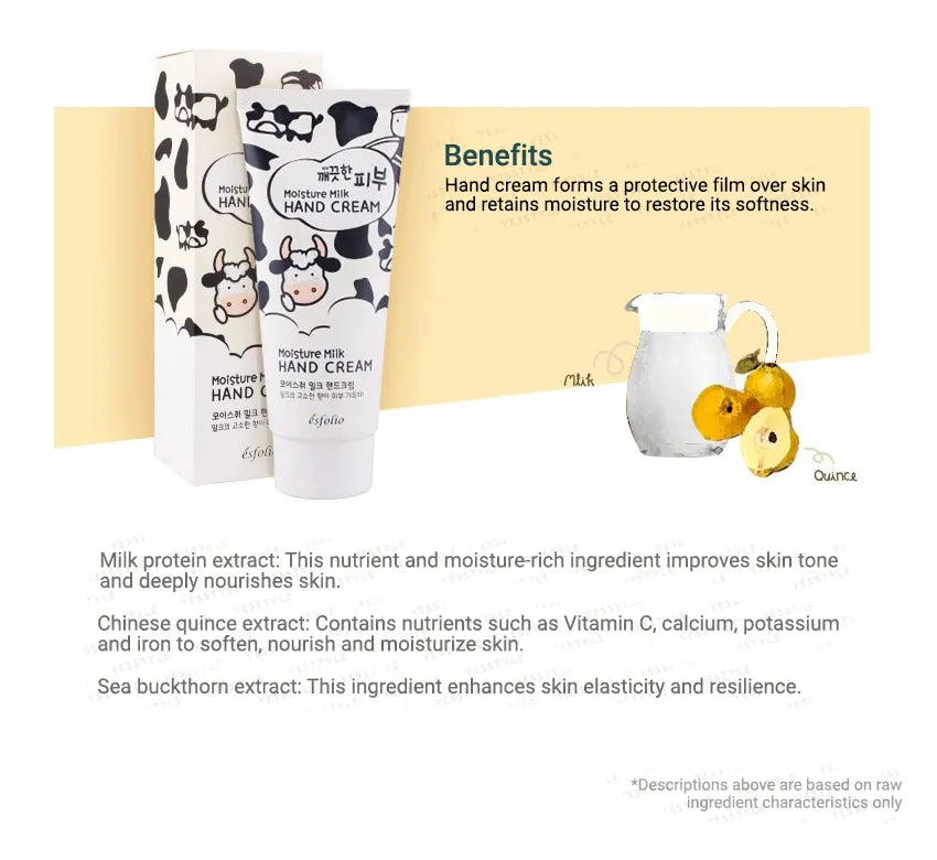 esfolio - (Crema de manos) Moisture Milk Hand Cream 100ml