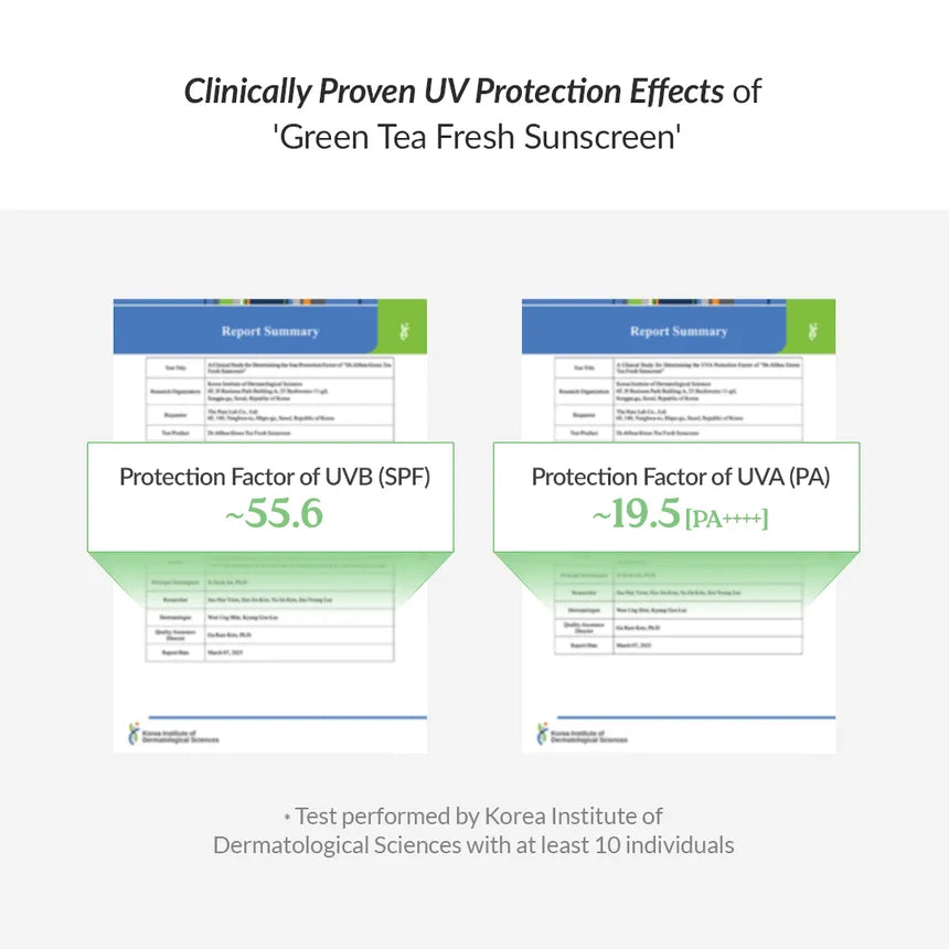 Dr. Althea - Protector Solar Green Tea Fresh Sunscreen