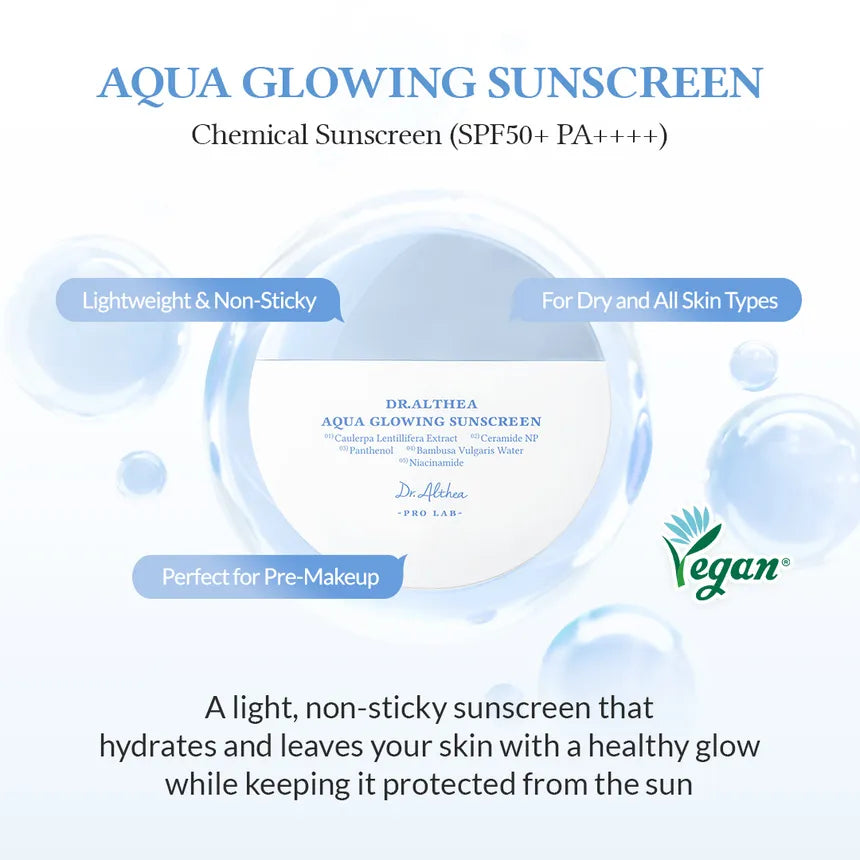 Dr. Althea - Protector Solar Aqua Glowing Sunscreen