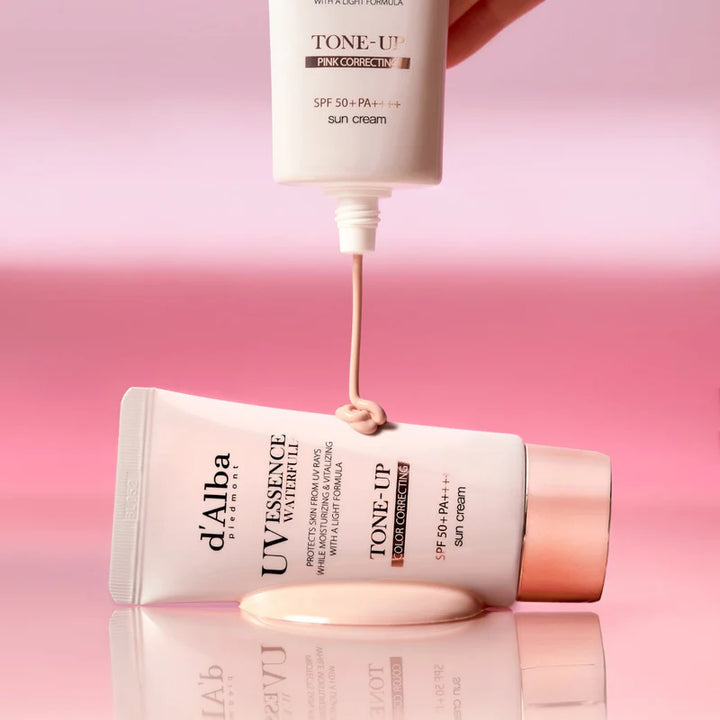 d’Alba – Waterfull Essence Tone-Up Correcting Sun Cream SPF50+PA++++,50ml