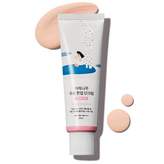 Round Lab – Birch Moisture Tone-Up Sunscreen, Renewal, 50ml