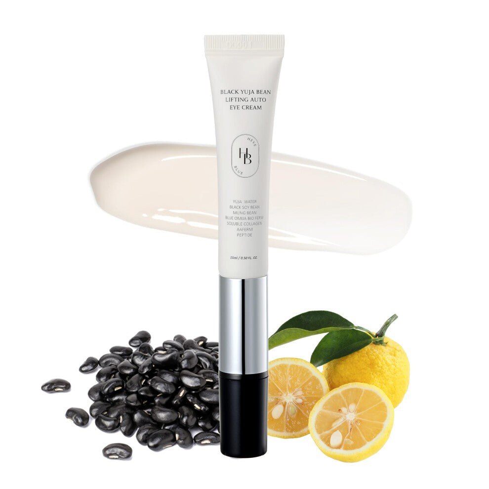 HEVEBLUE – Black Yuja Bean Lifting Auto Eye Cream, 15ml
