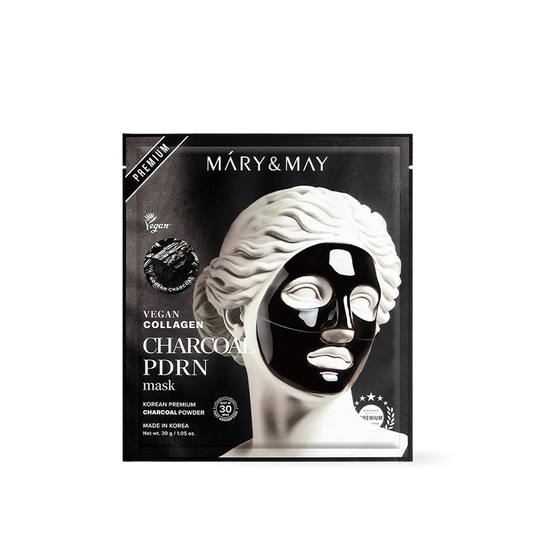 Mary & May – Vegan Collagen Charcoal PDRN Mask