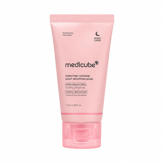 Medicube – PDRN Pink Caffeine Night Wrapping Mask, 75ml
