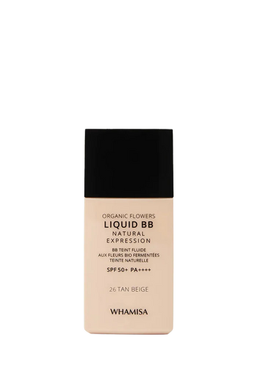 BB Cream Organic Flowers Liquid  26 Tan Beige SPF50 + PA++++