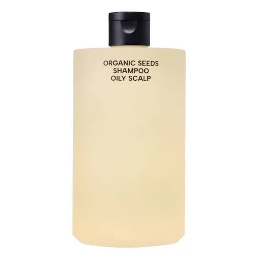 Organic seeds shampoo oily scalp