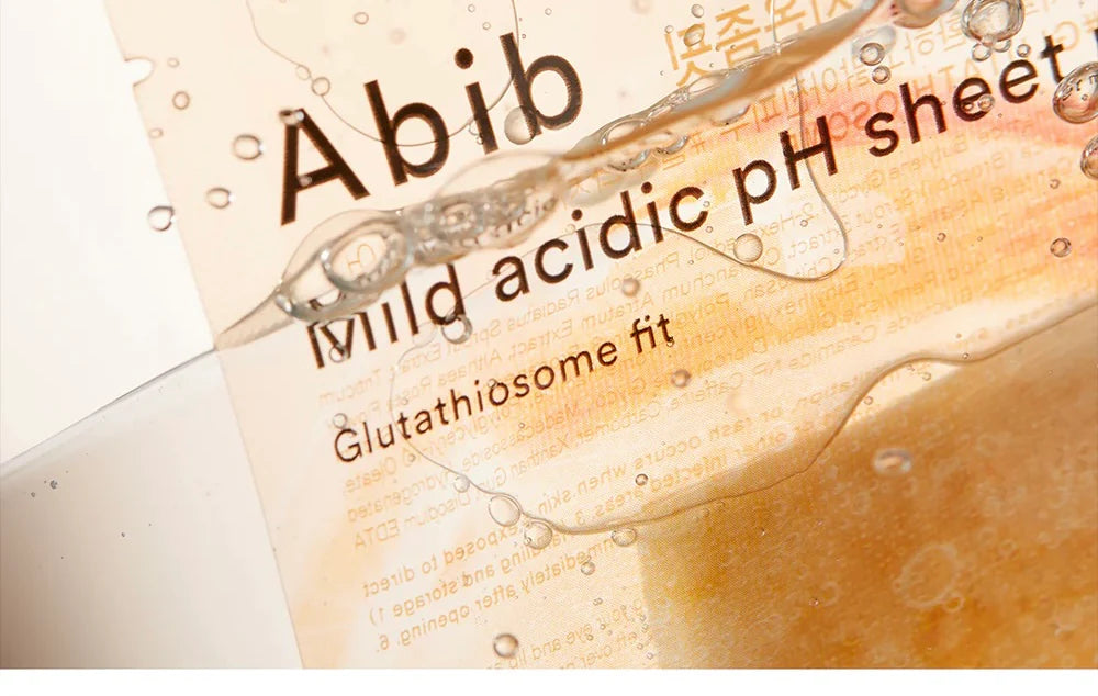 Mild Acidic Ph Sheet Mask Glutathiosome Fit